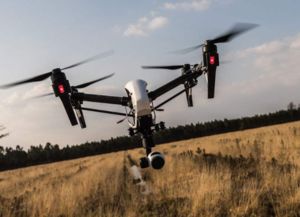 Hubsan mini drones for cinematography with gps