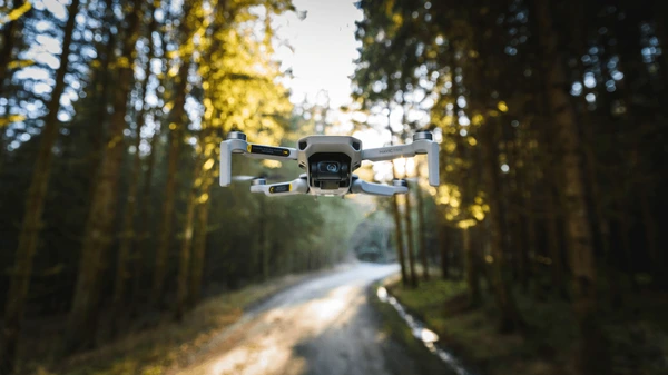 Parrot rc drones for event coverage with foldable