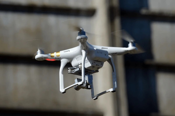 Autel gps drone for construction with dual camera
