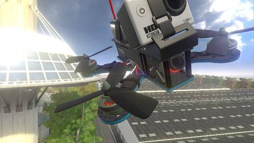 Autel gps drone for construction with dual camera