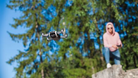 mini drones for construction with thermal camera in Dubai