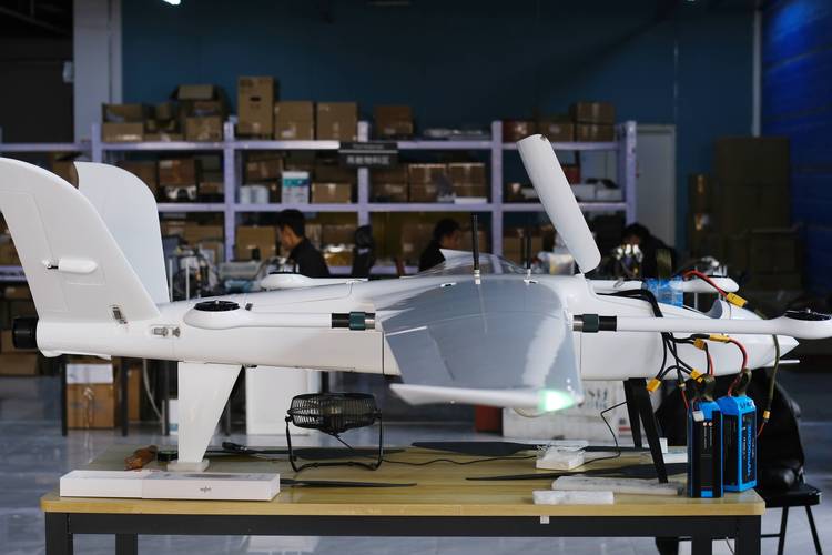 Parrot rc drones for cinematography with return to home