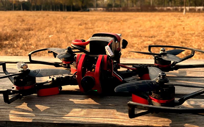 rc drone for wildlife monitoring with brushless motor