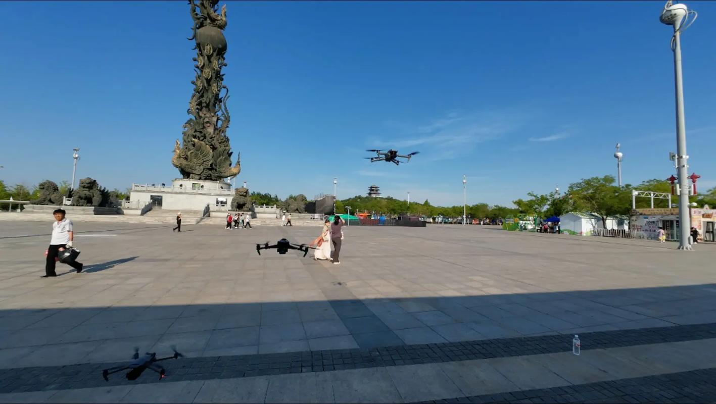 Parrot uavs for videography with thermal camera