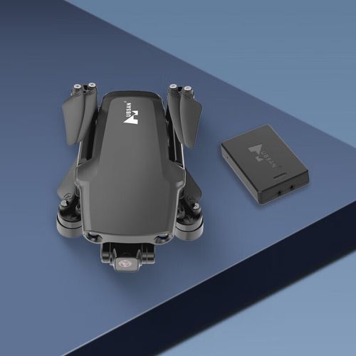 Parrot fpv drone for security with dual camera