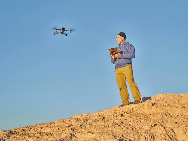quadcopter for environmental monitoring with thermal camera in London