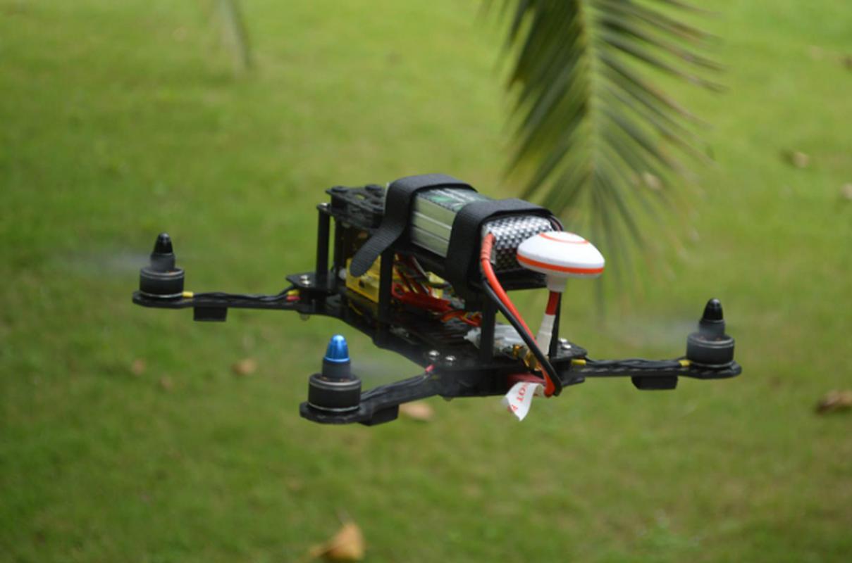 Hubsan rc drone for construction with first person view
