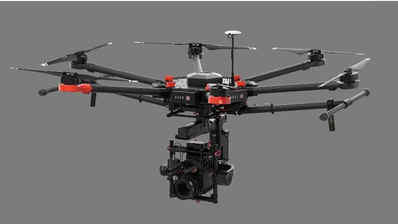 Hubsan drones for search and rescue with 4k camera