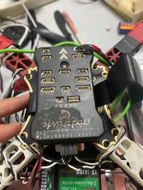 Ryze Tello quadcopter for racing with thermal camera