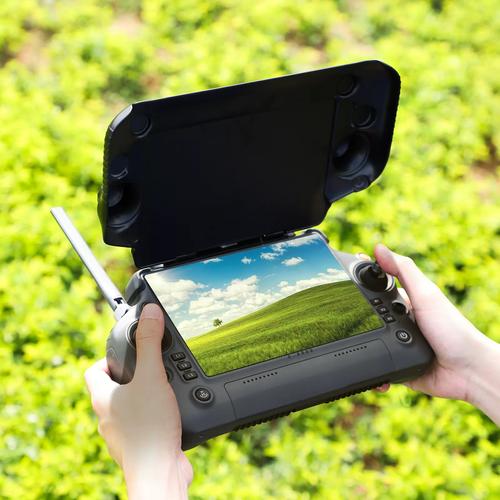 Parrot gps drones for cinematography with dual camera
