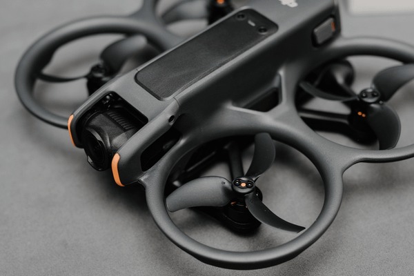 Parrot gps drone for delivery with first person view