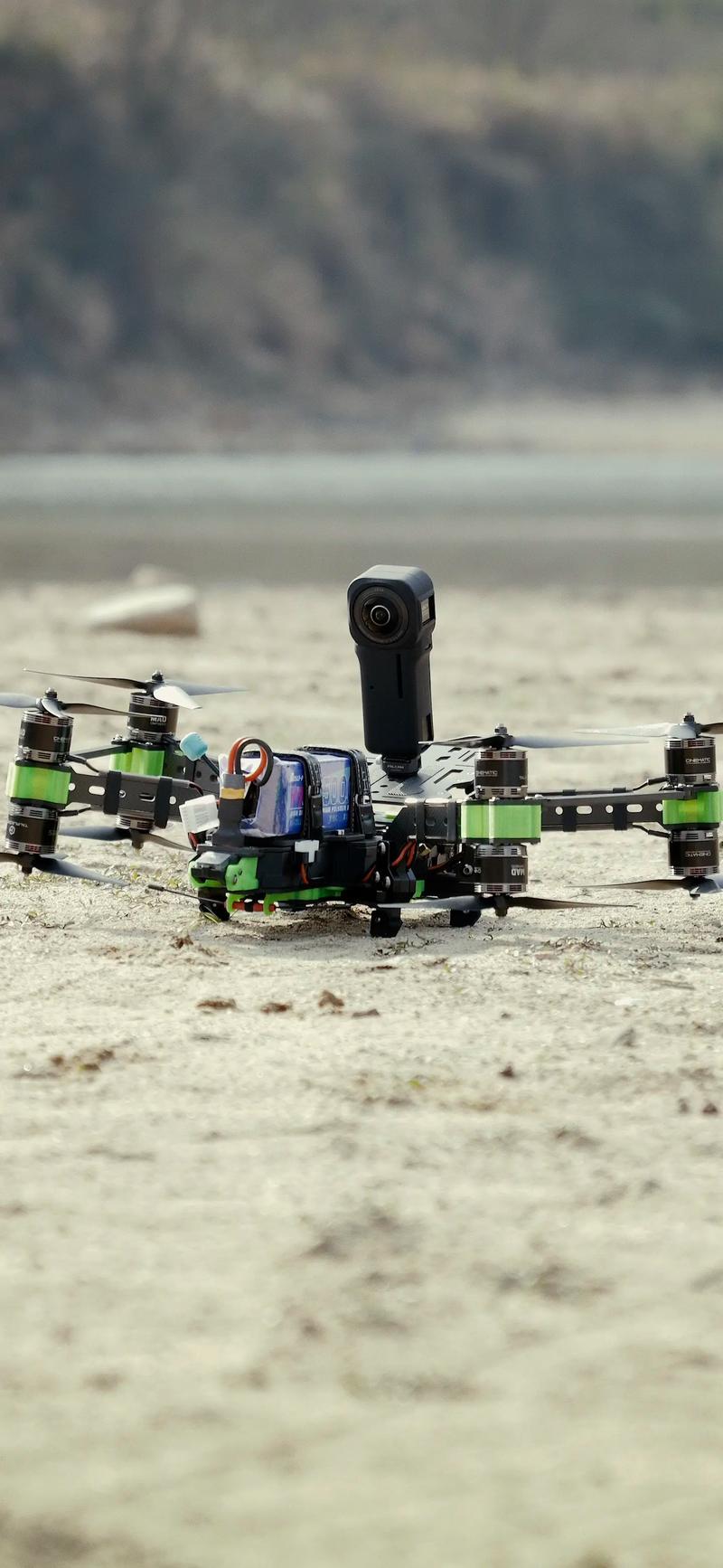 Hubsan mini drone for inspection with return to home