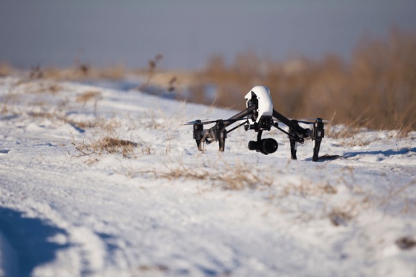 Autel mini drone for delivery with foldable