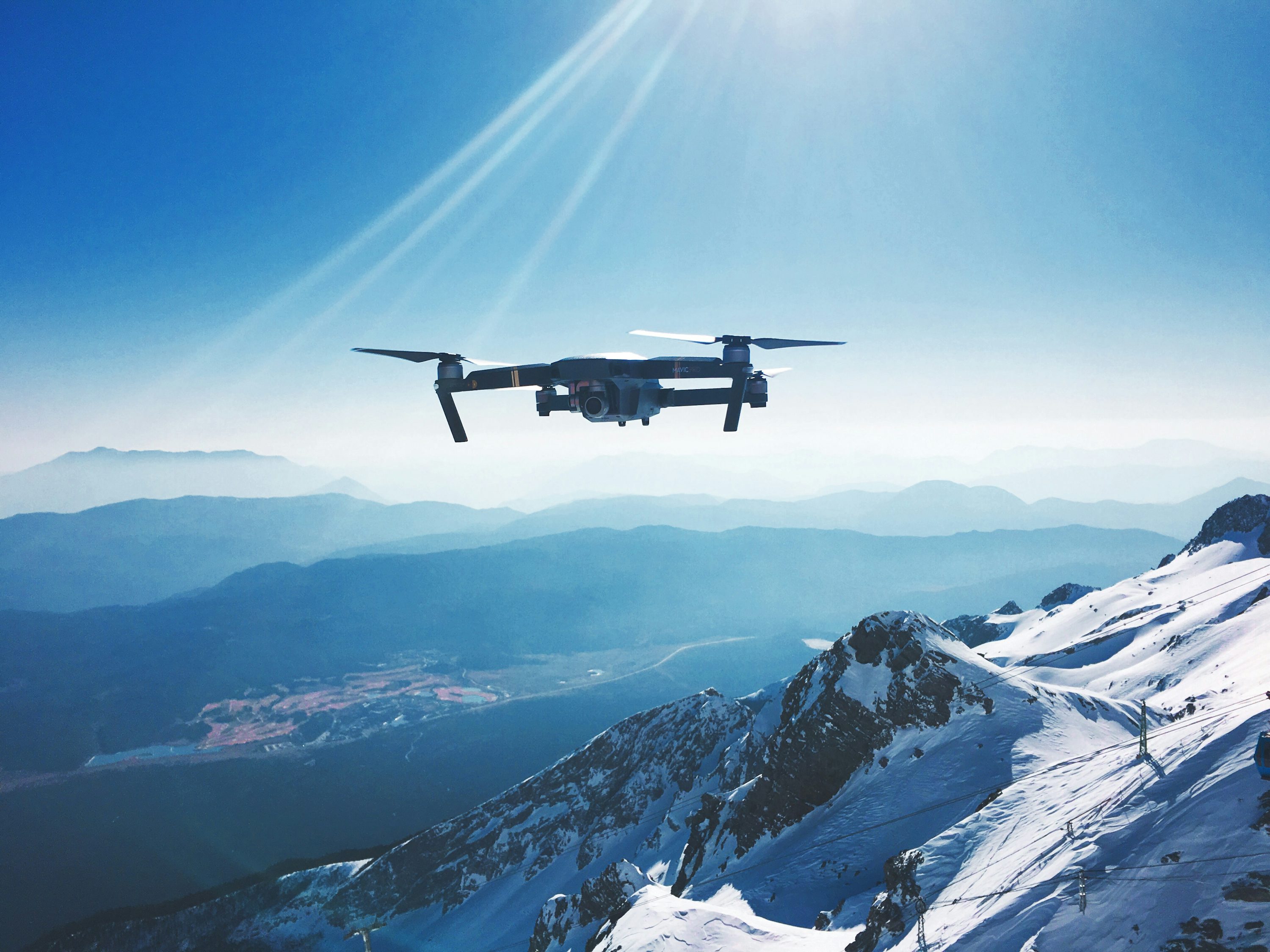 Skydio uav for aerial photography with obstacle avoidance