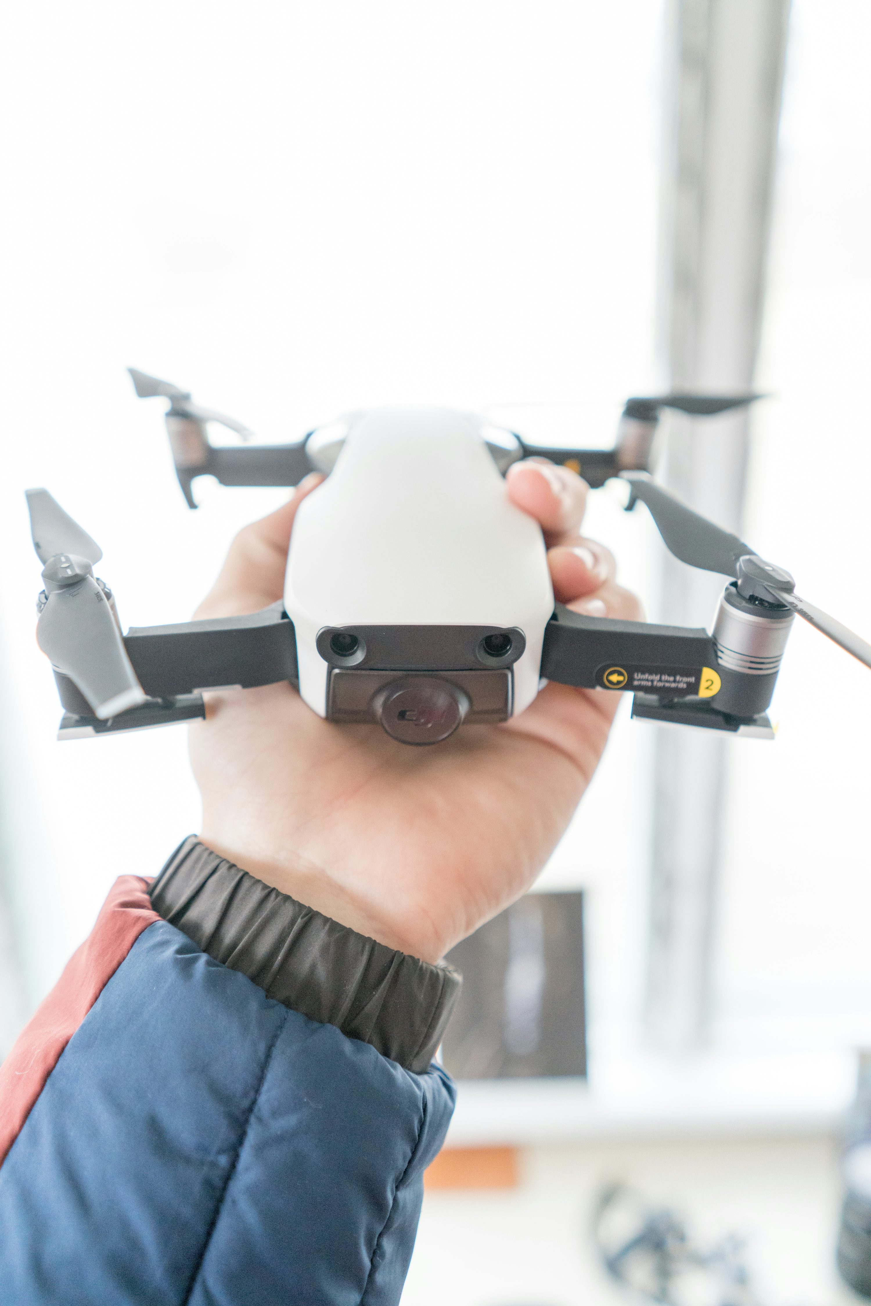 quadcopter for surveying with long battery life in London