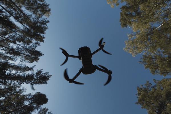 camera drones for construction with return to home