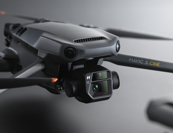 DJI rc drone for real estate with obstacle avoidance