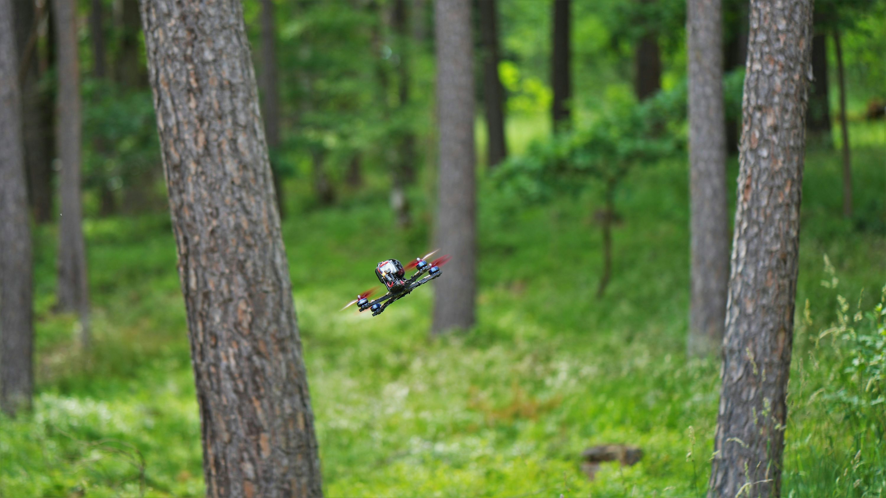 Potensic quadcopter for mapping with altitude hold