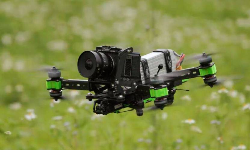 Potensic quadcopters for event coverage with lightweight
