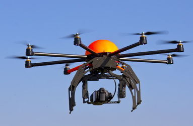 drone for real estate with return to home in New York