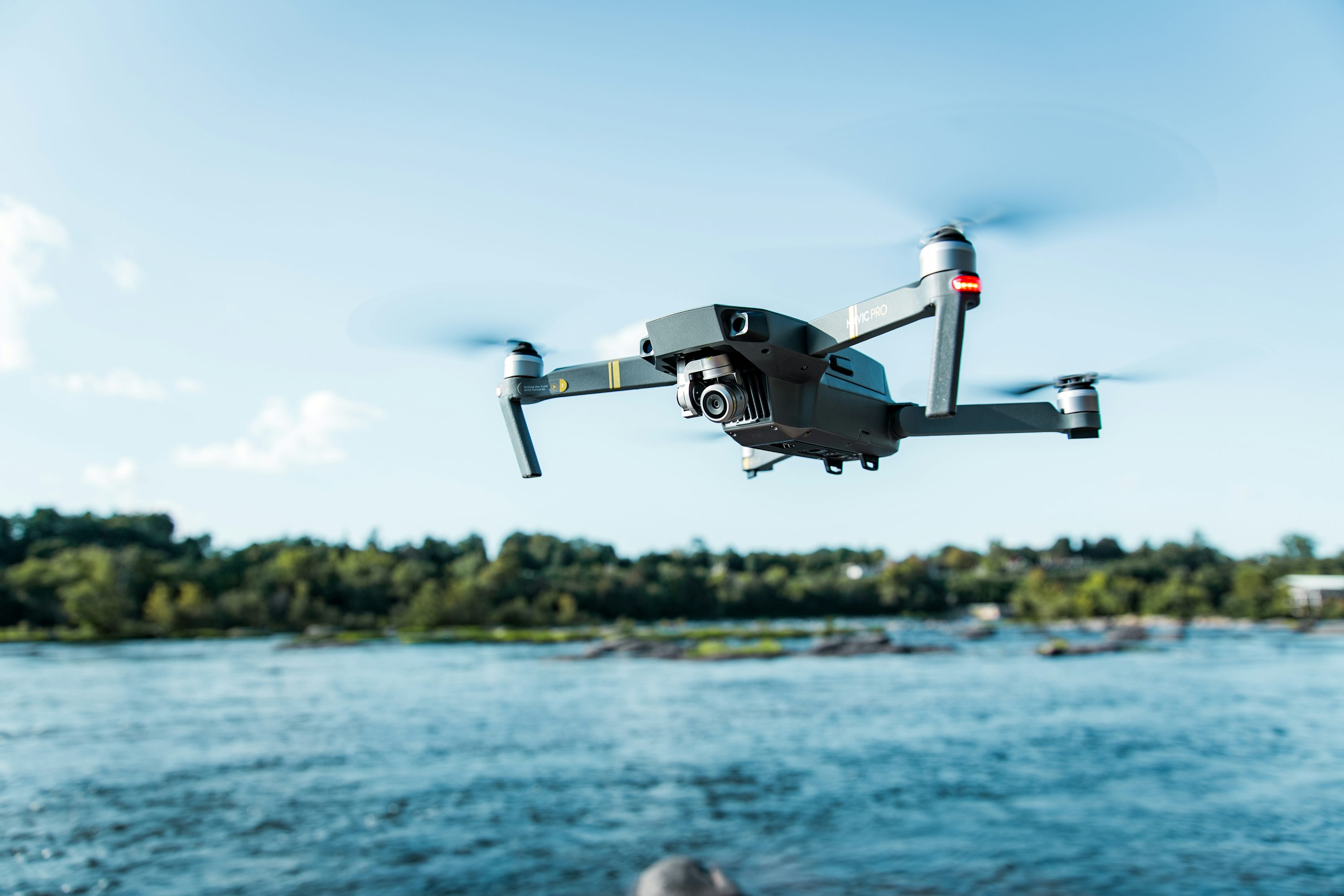 Skydio quadcopters for security with 1080p camera