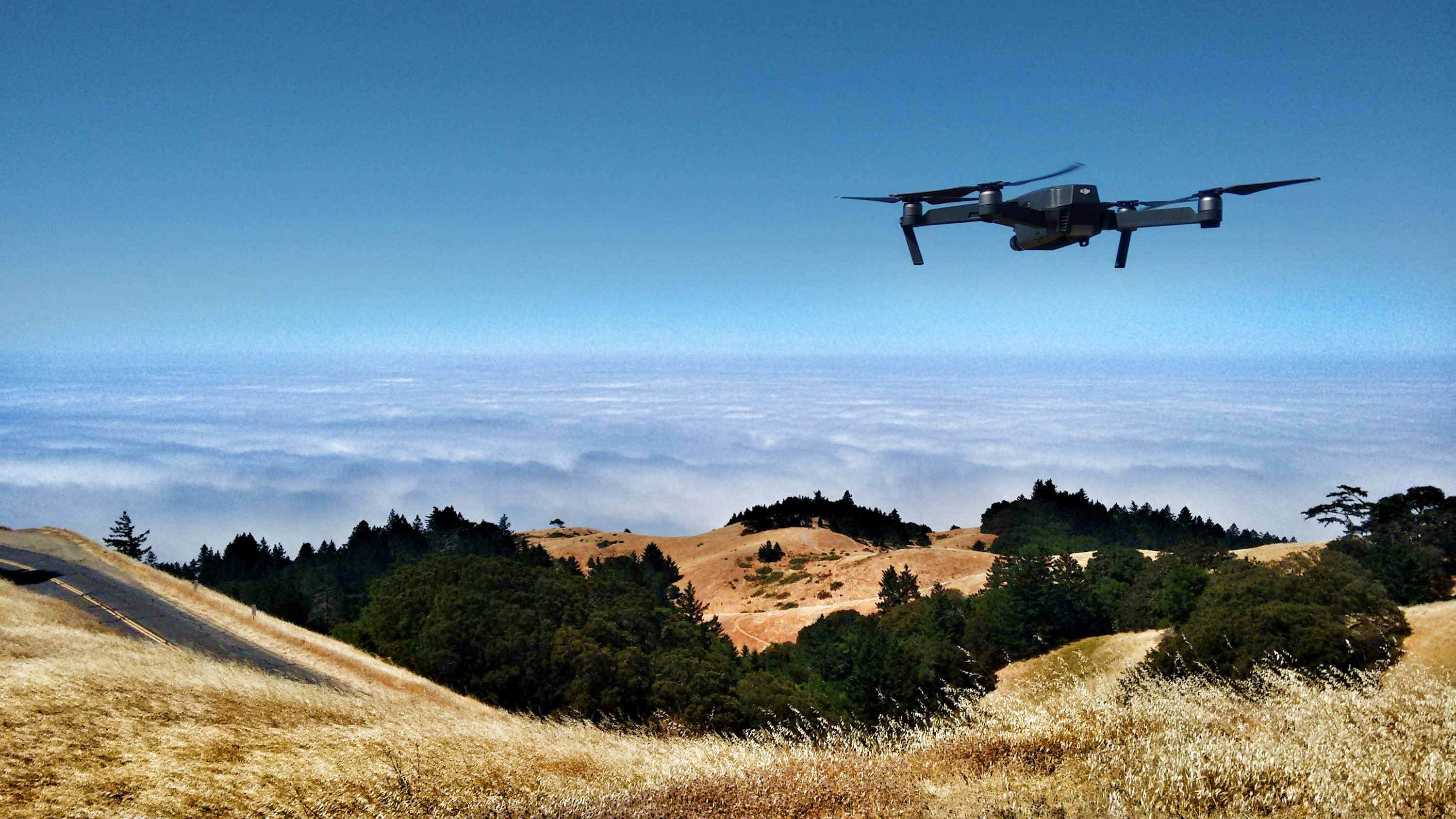 camera drone for environmental monitoring with lightweight