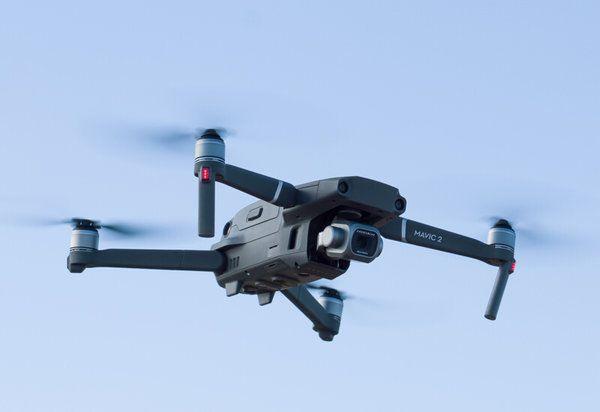 Parrot drone for delivery with return to home