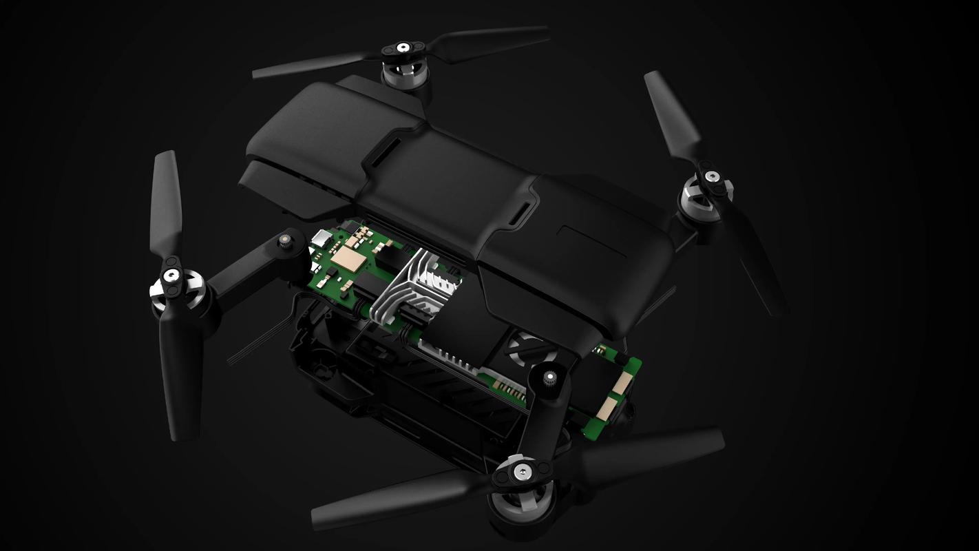 Yuneec gps drones for cinematography with foldable
