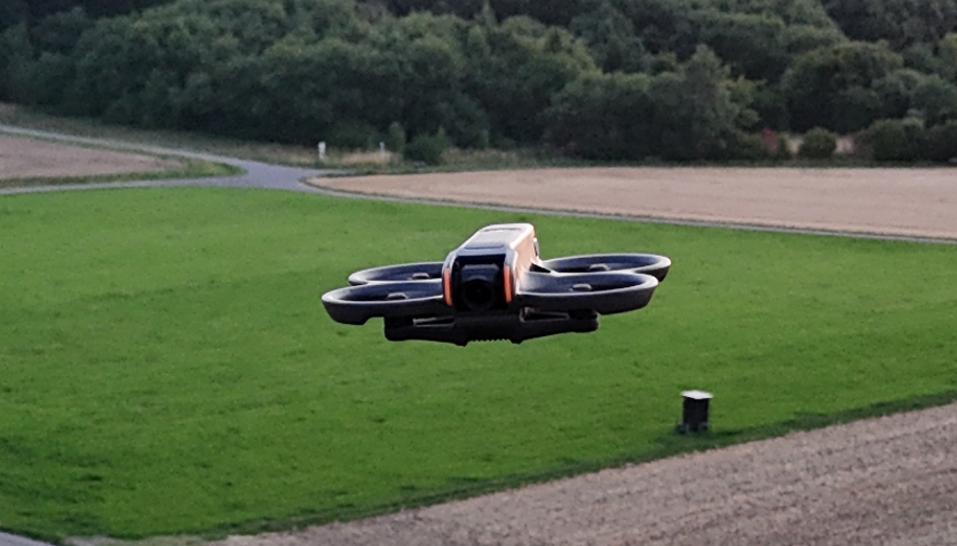 Hubsan uav for farming with lightweight
