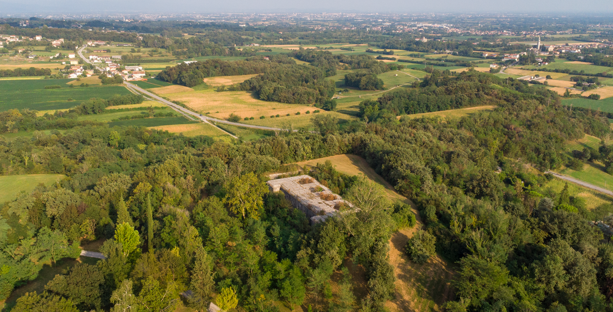 Hubsan quadcopter for environmental monitoring with obstacle avoidance