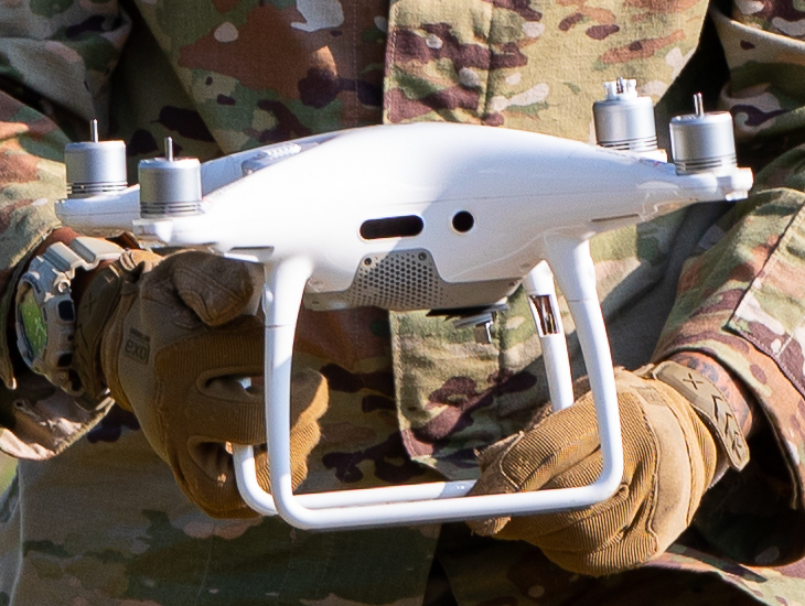 DJI professional drone for aerial photography with altitude hold