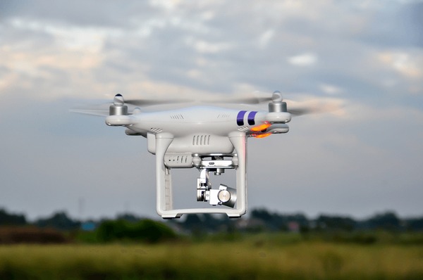 quadcopters for delivery with follow me mode