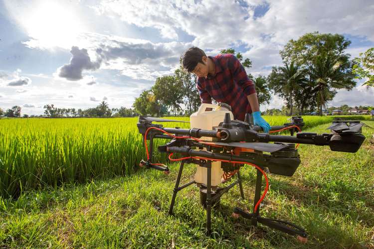 Eachine gps drones for delivery with brushless motor