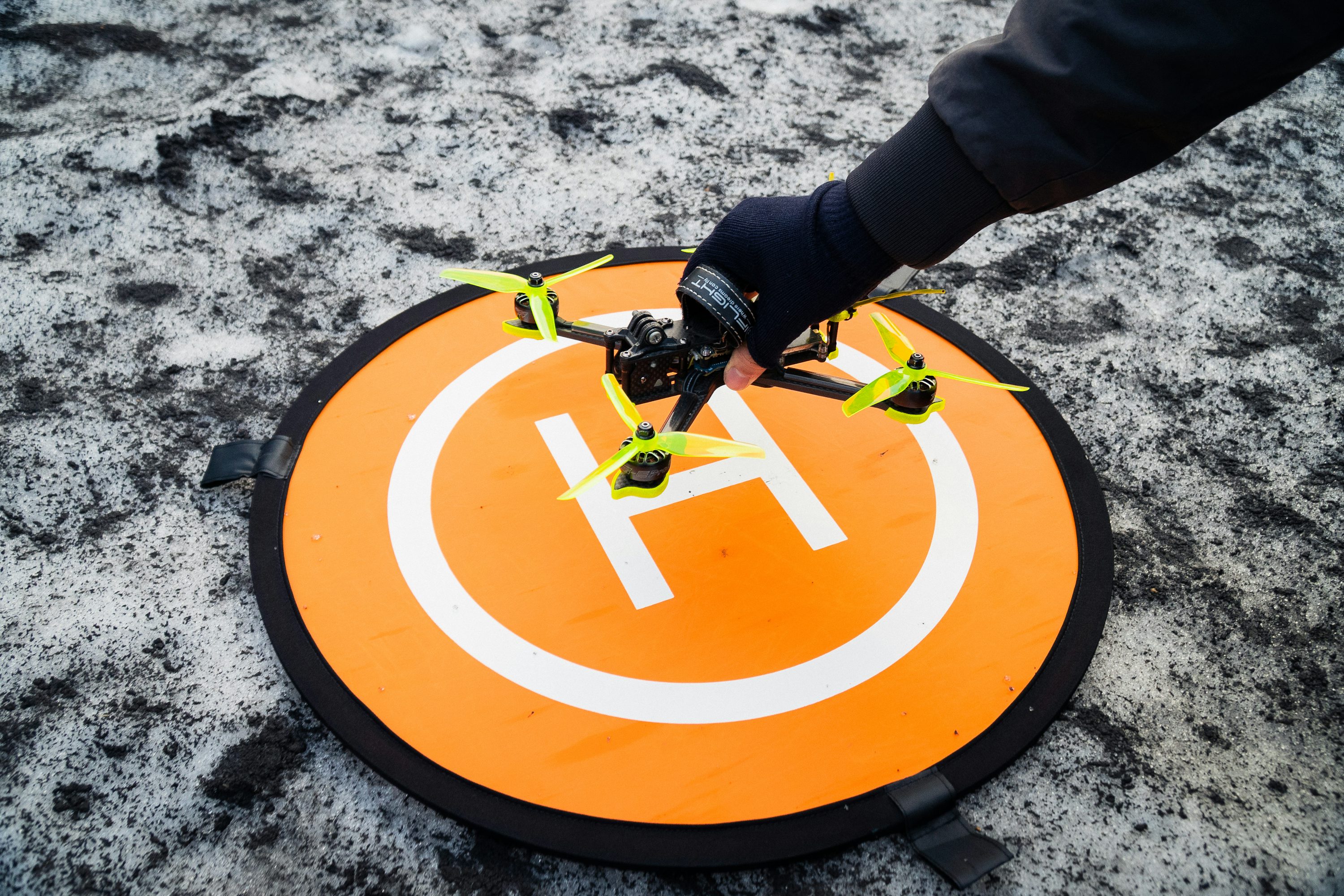 uav for real estate with live streaming