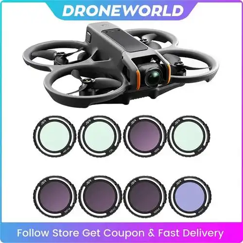 Parrot gps drone for cinematography with altitude hold