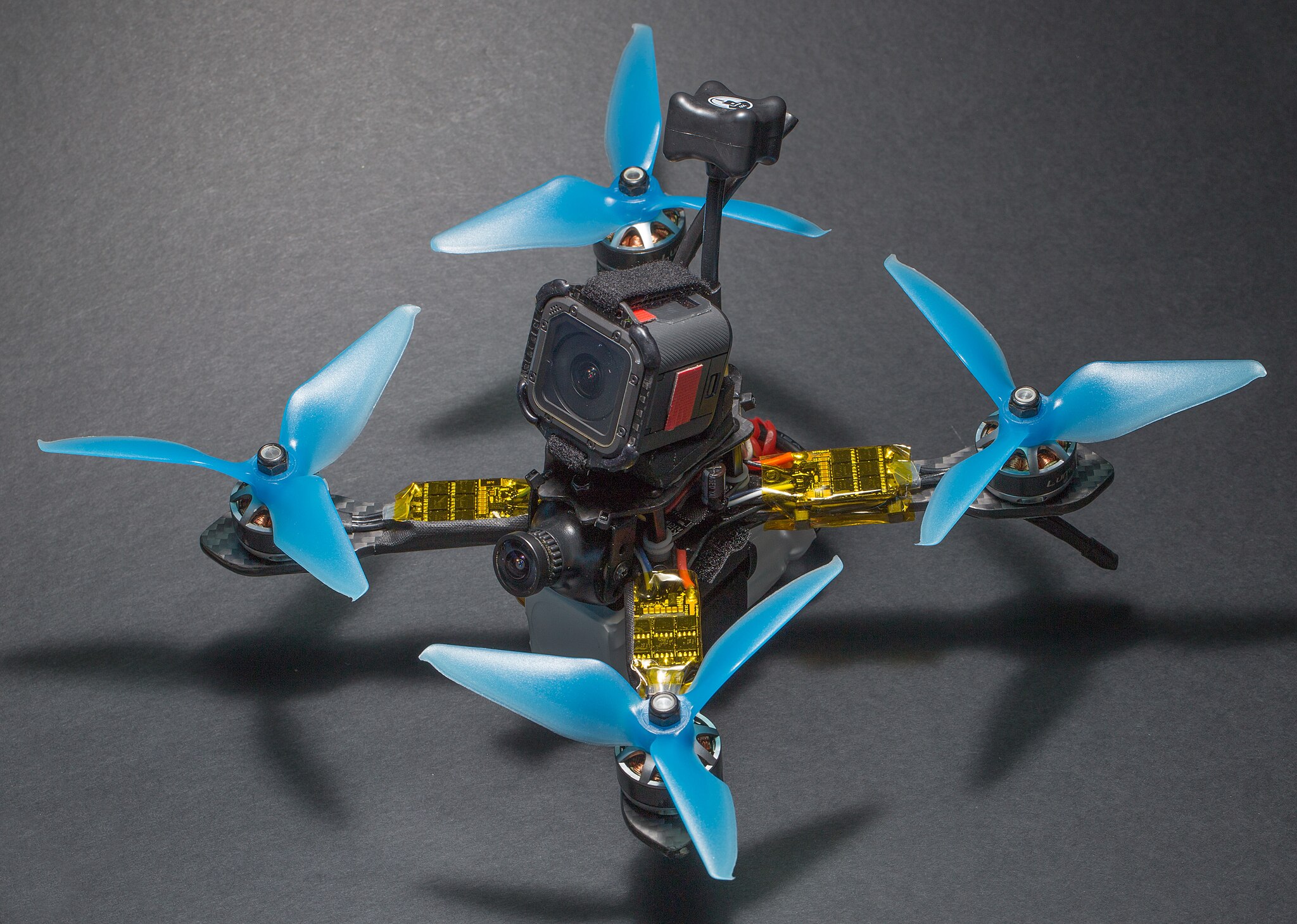 DJI camera drone for farming with altitude hold