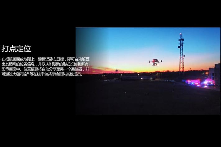 Yuneec professional drone for security with gps