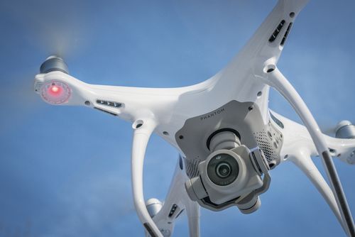Skydio quadcopter for security with live streaming