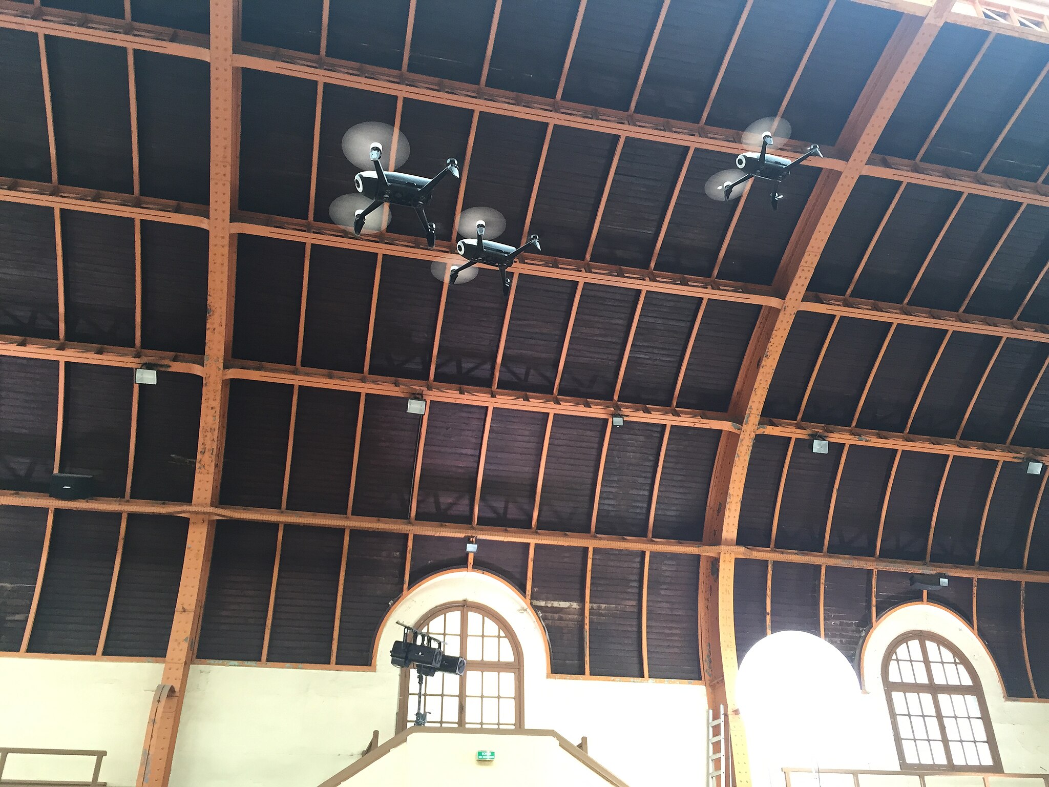 Yuneec quadcopter for mapping with obstacle avoidance