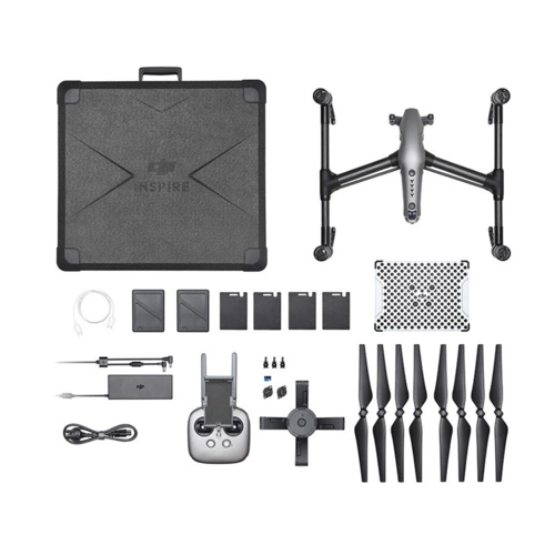 Yuneec quadcopters for videography with dual camera