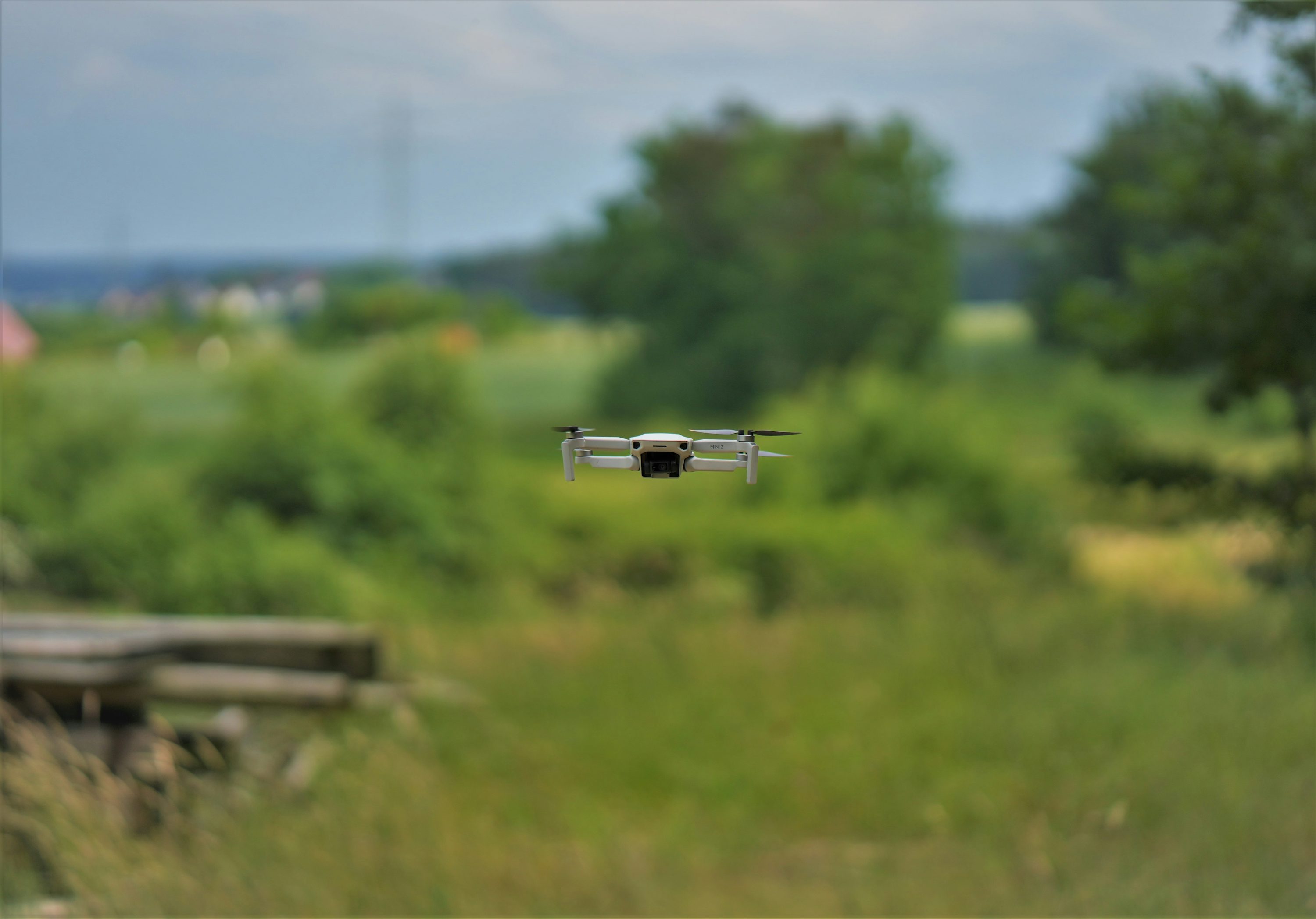 Potensic drone for aerial photography with thermal camera