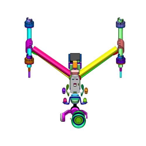Eachine fpv drone for cinematography with dual camera