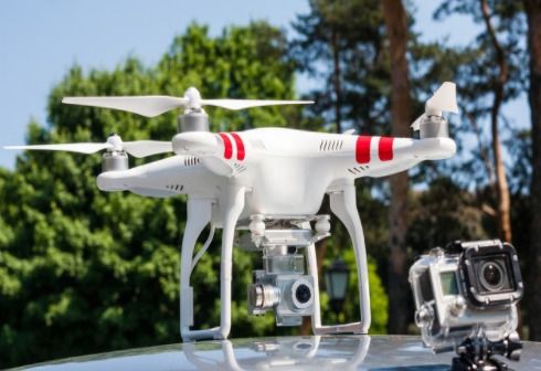 DJI rc drone for construction with waterproof